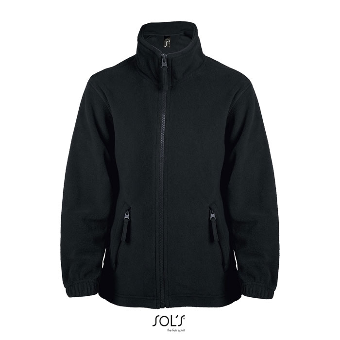 Polaire enfant publicitaire 300g - NORTH KIDS Noir 1